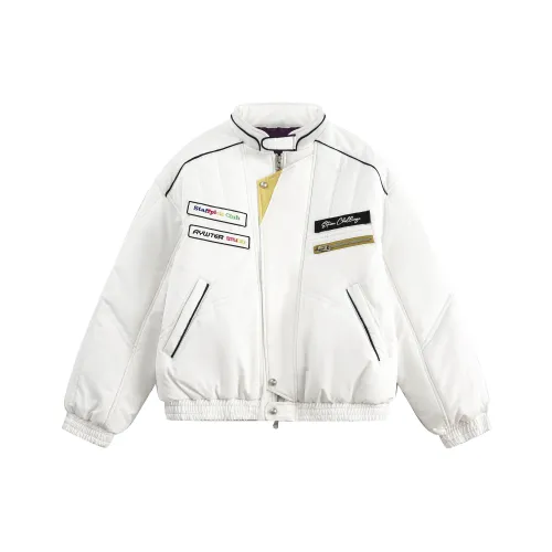 Xmithie Хлопковый пуховик пальто унисекс