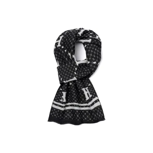 Maserati Вискоза Классический Fashion Versatile Теплоизоляционный Теплый Мягкий Кожа Дружественный Легкий Вязаный Шарф Унисекс