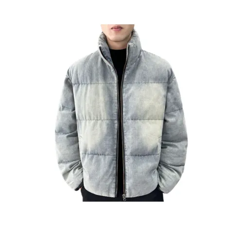 ZMHT Светло-синий унисекс пуховики