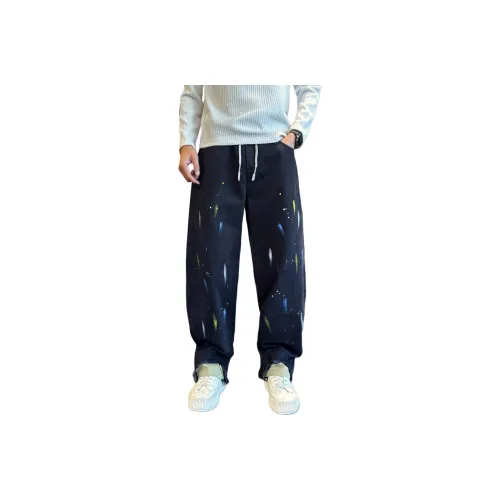 GL Черные Унисекс Джинсы