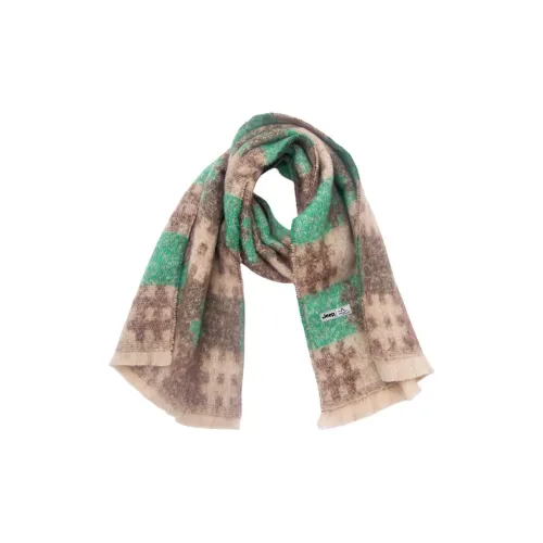 Jeep Полиэстер Трикотаж Шарфы Унисекс