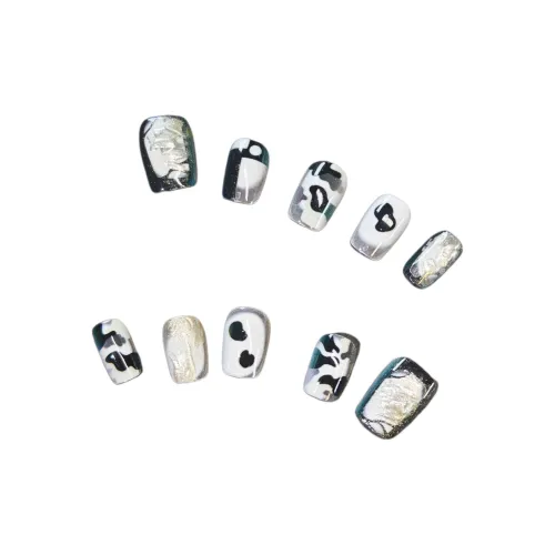 SHITIAN Камуфляж Impression Короткий Квадрат Черный Белый Однотонный