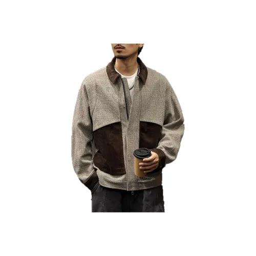 LUJIEBANG Кофе Мужские Куртки