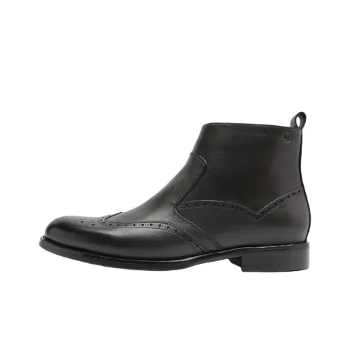 S. T.DUPONT Ботильоны Мужские Черные