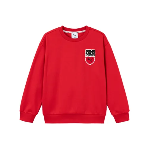PUMA Оранжевый Красный 60501 Унисекс Свитшоты