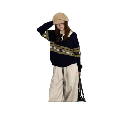 PAZZO Темно-синий Женская Трикотажная одежда