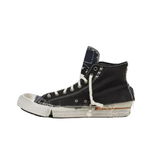 Maison Margiela Высокие кеды мужские черные