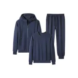 Синий эластичный манжет