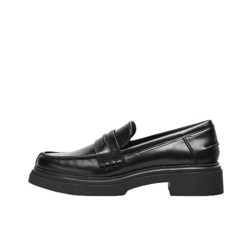 ZARA Лоферы Черные Женские