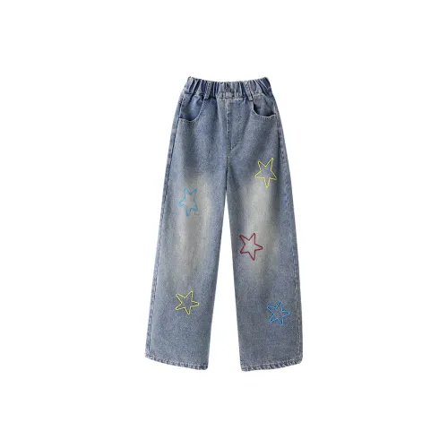 Meter Джинсы Осенний Зимний Комплект Повседневные Брюки