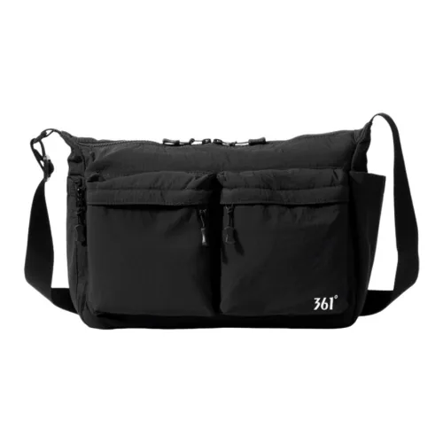 361° Нейлоновая сумка через плечо Стандартная Мужская Черная