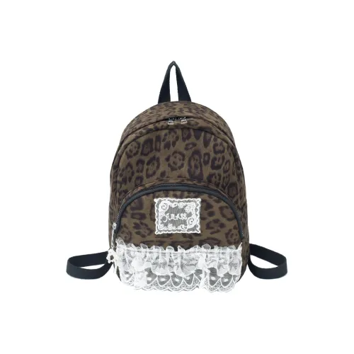 AUNG ПУ (полиуретан) Рюкзак Стандартный Кофейный Коричневый