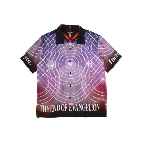 EVANGELION 95 FW25 0022 Aloha Рубашка Мужская