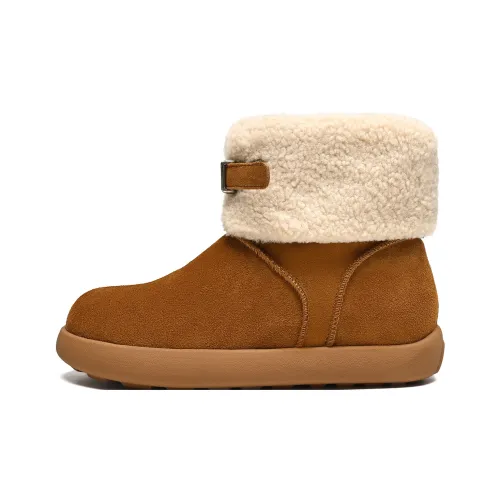 ZHR Зимний Small Stove Амортизация визуально увеличивает рост Устойчивые к истиранию Короткие Сноубутсы Женские