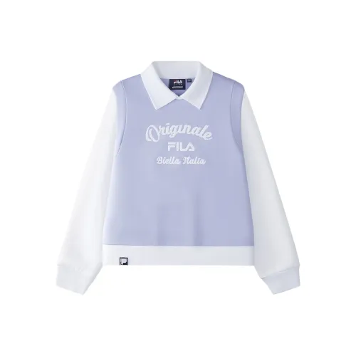 FILA KIDS Конжак Фиолетовый Детские Свитшоты