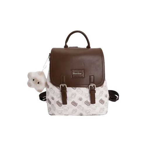 VERADONNA ПУ (полиуретан) Рюкзак Женские Кофе