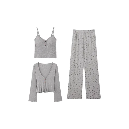 Kerener Pajama Комплект Женский Серый