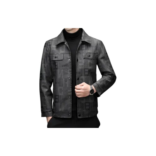 TAIZILONG Мужские кожаные куртки