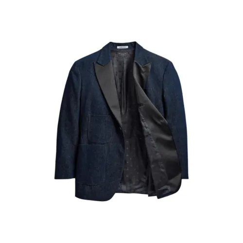 Коллаборация Engineered Garments с BROOKS BROTHERS серия FW25 бизнес-костюм для мужчин