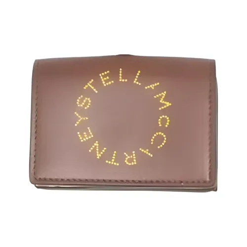 Stella McCartney ПУ (полиуретан) Полиуретан Кошелек Женские Коричневый Желтый