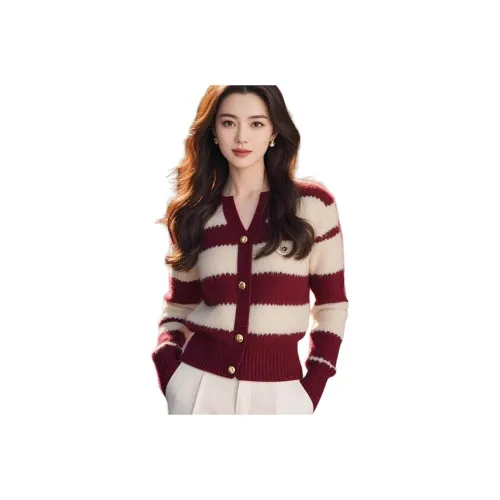 TENNE GIRL Красные полосы Женская трикотажная одежда