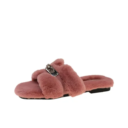 MADALLO Кожаные шлепанцы с пэчворком для женщин