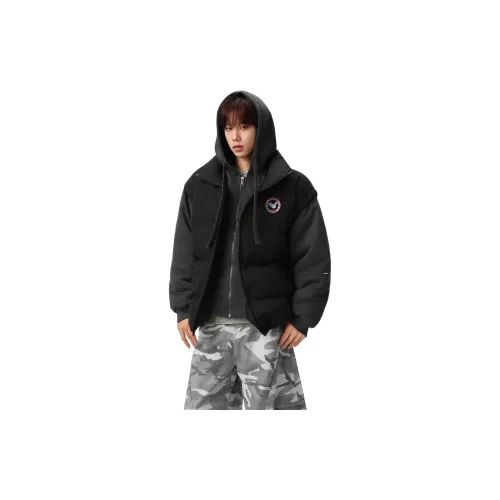 HYPASCENT Пуховик Жилет Пальто Унисекс