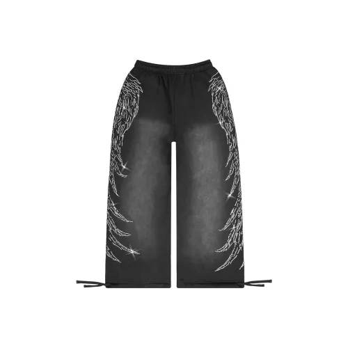 NAMED COLLECTIVE FALLEN RHINESTONE OVERSIZED SWEATPANTS WASHED SWEATPANTS UNISEX