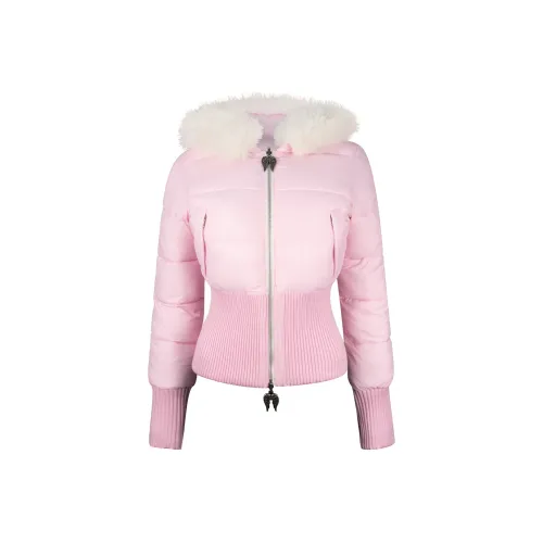 NAMED COLLECTIVE FALLEN Искусственный мех Двусторонний Ткань с ребристой отделкой Пуховая куртка Женская