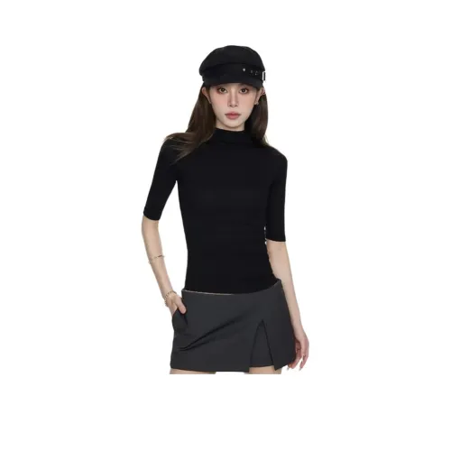 Lanza Черные Женские T-рубашки