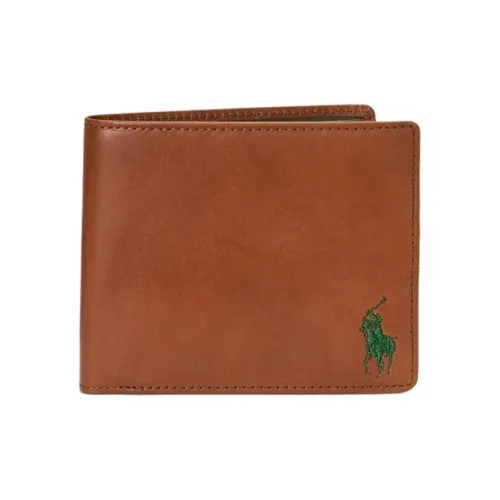 Polo Ralph Lauren Кожа Кошелек Мужской Коричневый