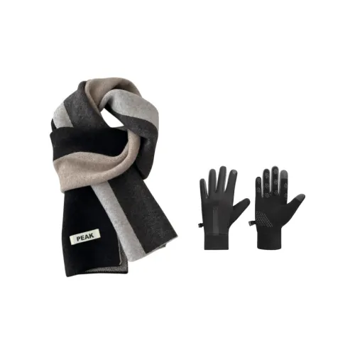 PEAK Полиэстеровый трикотаж Шарфы Унисекс