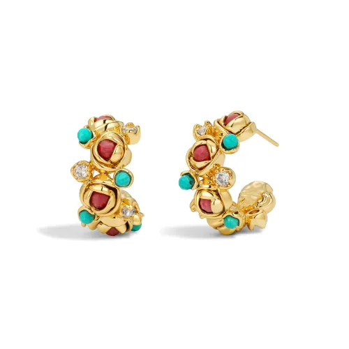 BOONEE ALUS Серьги с синтетическим кубическим цирконием Женские