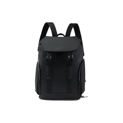 GREATSPEED Рюкзак из искусственной кожи унисекс черный