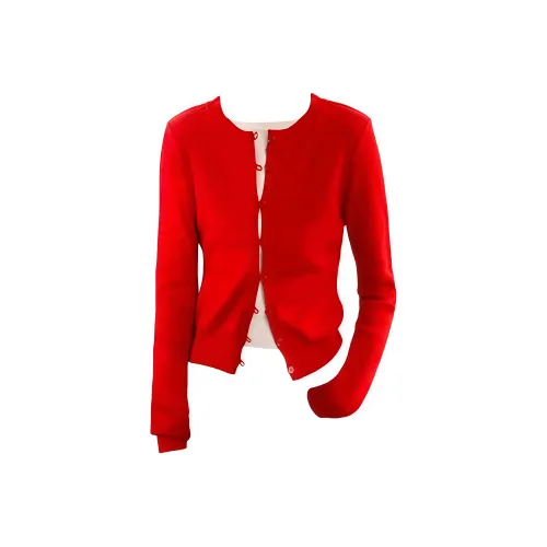 Cozy Home Красный Mock Двухкомпонентный Женский Трикотаж