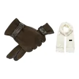 Шарф Ecru+04 Перчатка Цветовая схема