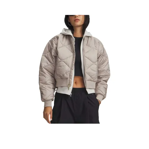 Under Armour Timberwolves Серый Коричневый Женский Куртка