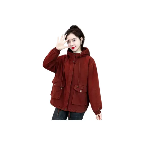 ZEKIKO STUDIO Хлопковый пуховик женский