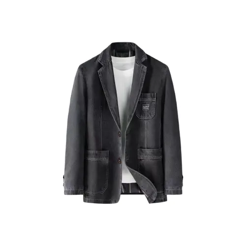 SENJIALUO Мужские Джинсовые Куртки