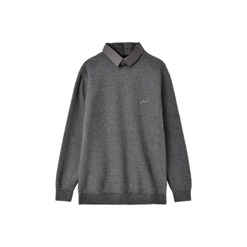 SINBOS Темно-серый Мужской Свитера