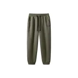 [Polar Fleece Pants with Cuffs] Оливково-зеленый (Логотип на штанах Tb Inclined Line)