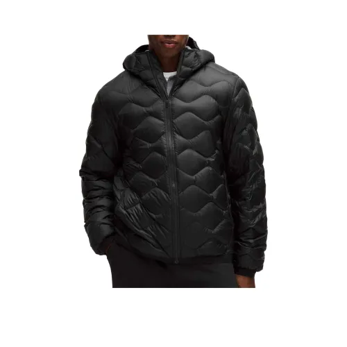 lululemon Featherweight 900 Пуховик Стеганый с капюшоном Куртка Пуховая Мужская