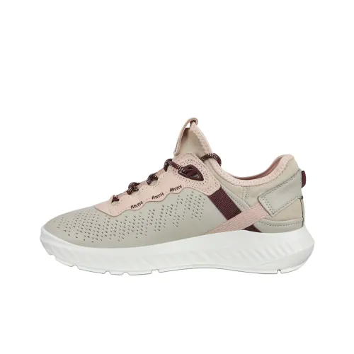 Ecco St.1 LITE Дышащий Низкий Топ Повседневная Обувь Женская Серый