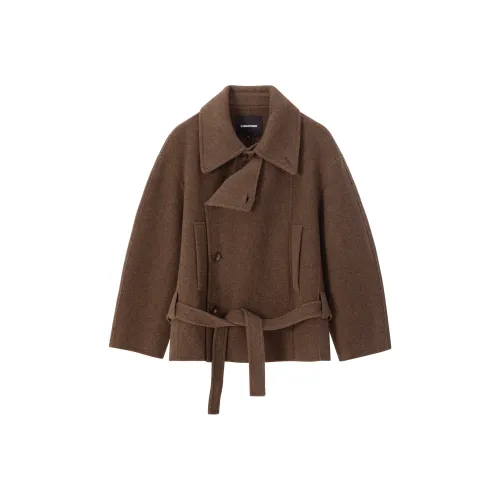 CLIMAX VISION Pine and Cedar Коричневый Женское Пальто