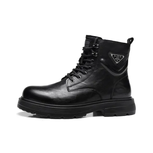 Strongman 3515 Martin Boot Мужской Черный