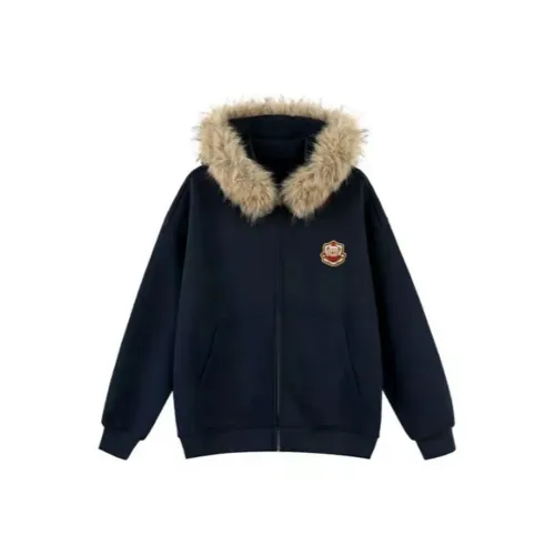 XIANGTIANE Темно-синий женский пуховик