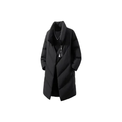 ZUOAN Черный мужской пуховик