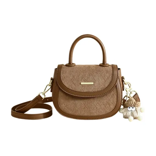 Younger Song Сумка из синтетической кожи стандартная женская кофейного цвета