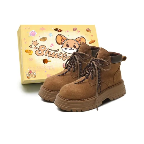 SHUXIAOBEI Носки Crew Martin Boot Женские