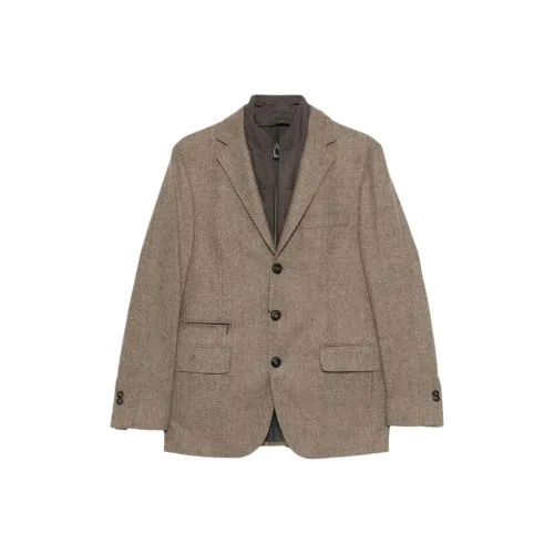 CORNELIANI FW25 Бизнес-костюм Пальто Мужской